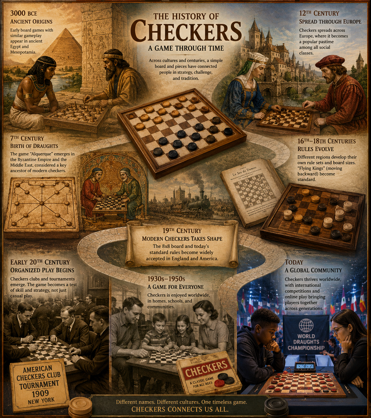 Checkers History images through time